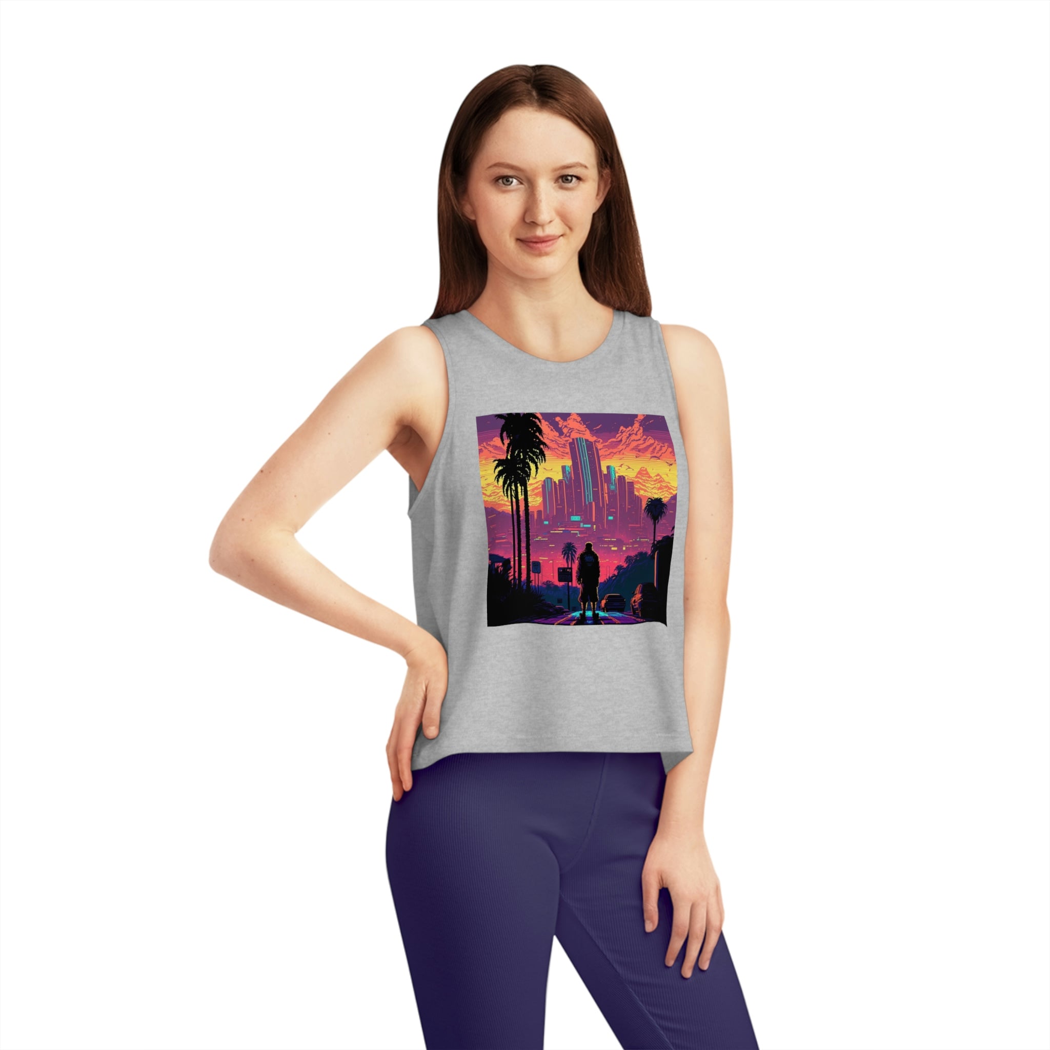 Cyberpunk Cropped Tank Top