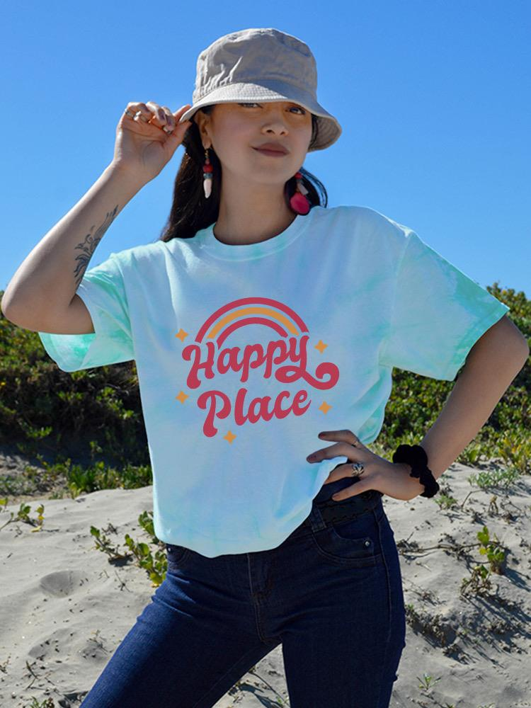 Happy Place Retro Tie Dye T-Shirt