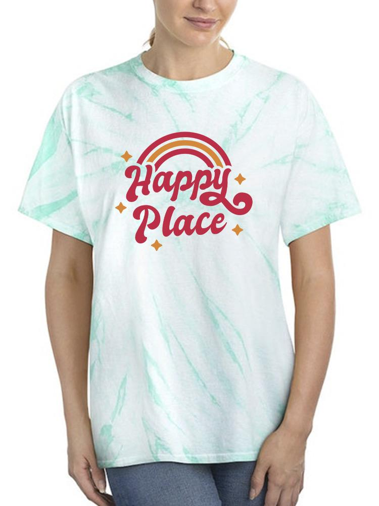 Happy Place Retro Tie Dye T-Shirt