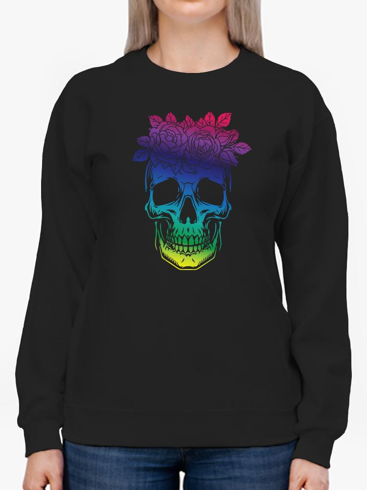 Flower Skull Sweatshirt