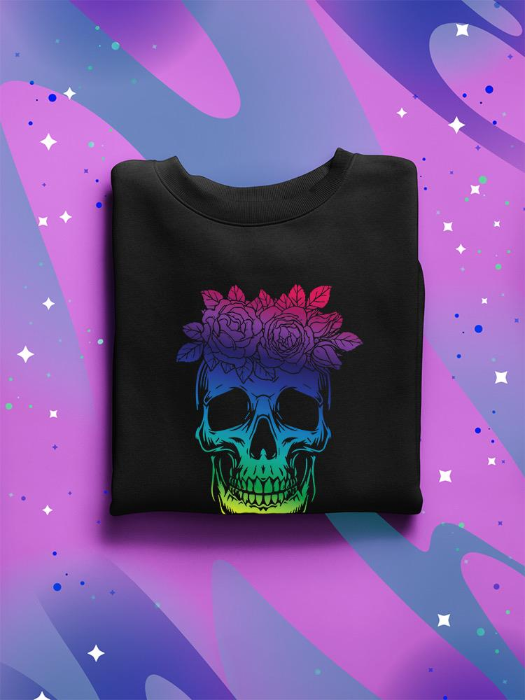 Flower Skull Sweatshirt