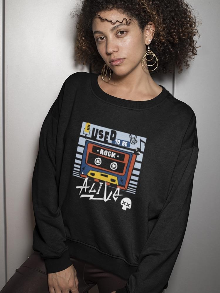 Rock Style Cassette Sweatshirt