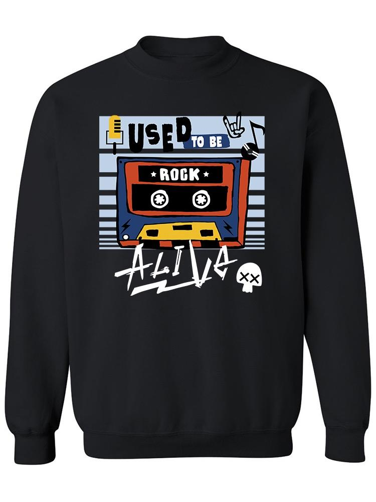 Rock Style Cassette Sweatshirt