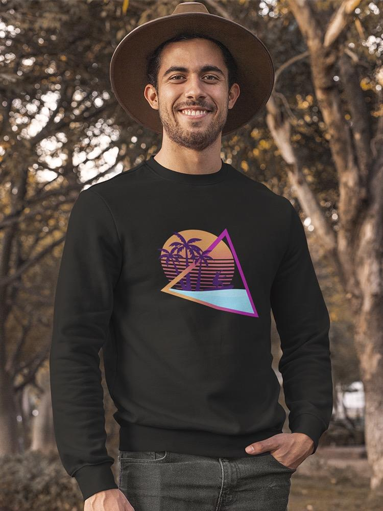 Vaporwave Retro Palms Sweatshirt