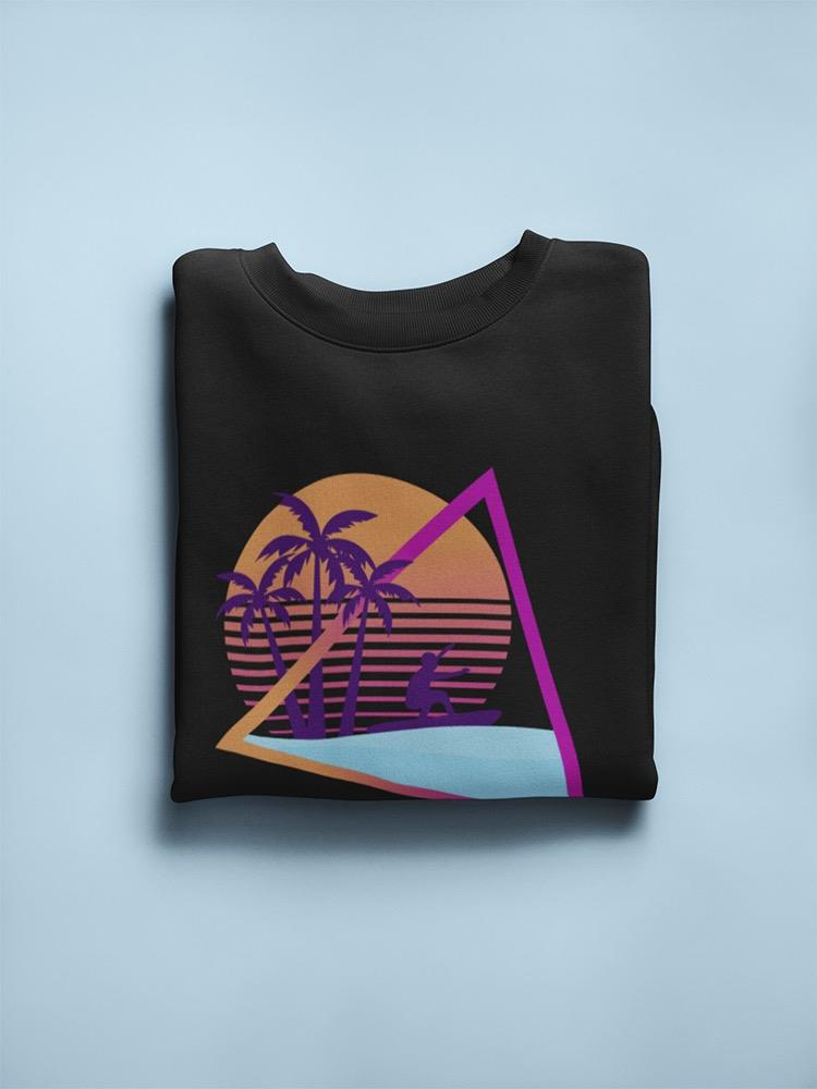 Vaporwave Retro Palms Sweatshirt