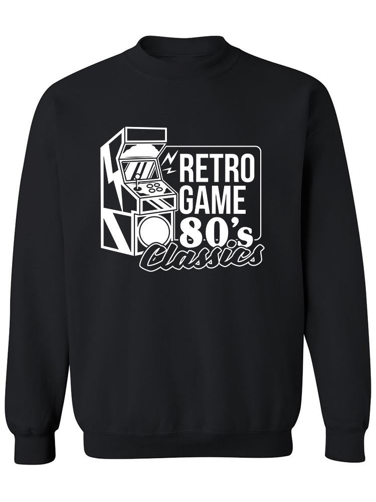 Retro 80's Game Classics Sweatshirt