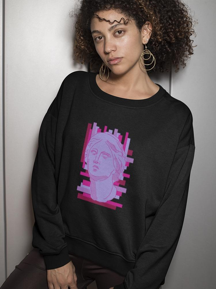 Retro Style Greek Statue Sweatshirt