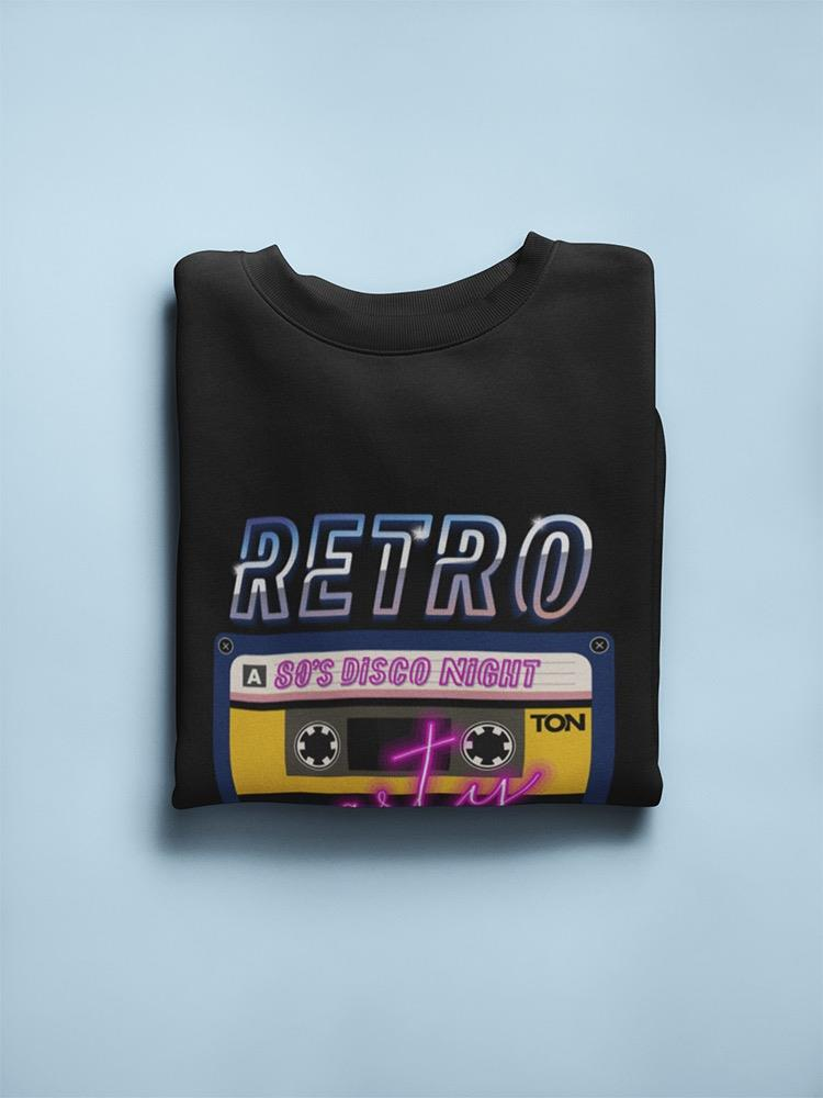 Retro Disco Night Party Sweatshirt