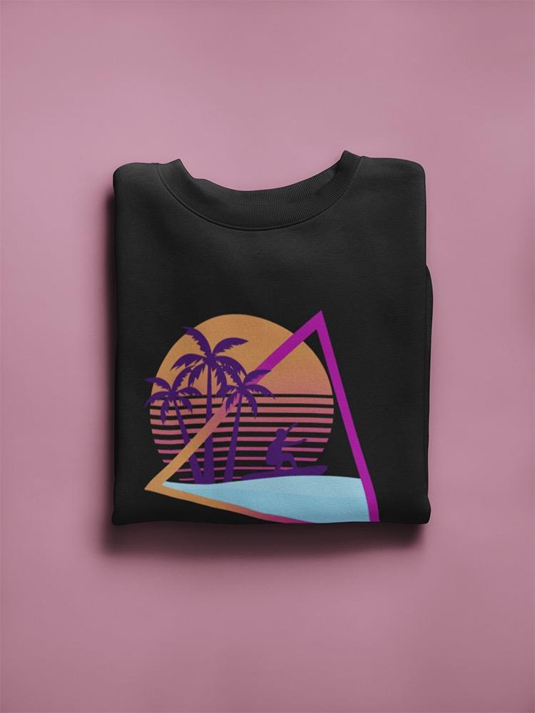 Retro Palms Vaporwave Sweatshirt