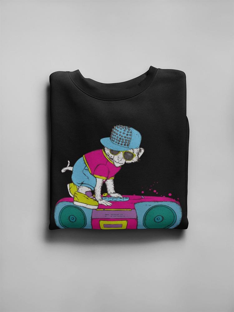 Monkey Retro Dancer Sweatshirt