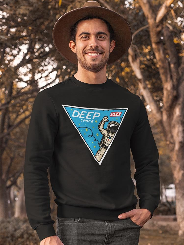 Retro Deep Space Design Sweatshirt