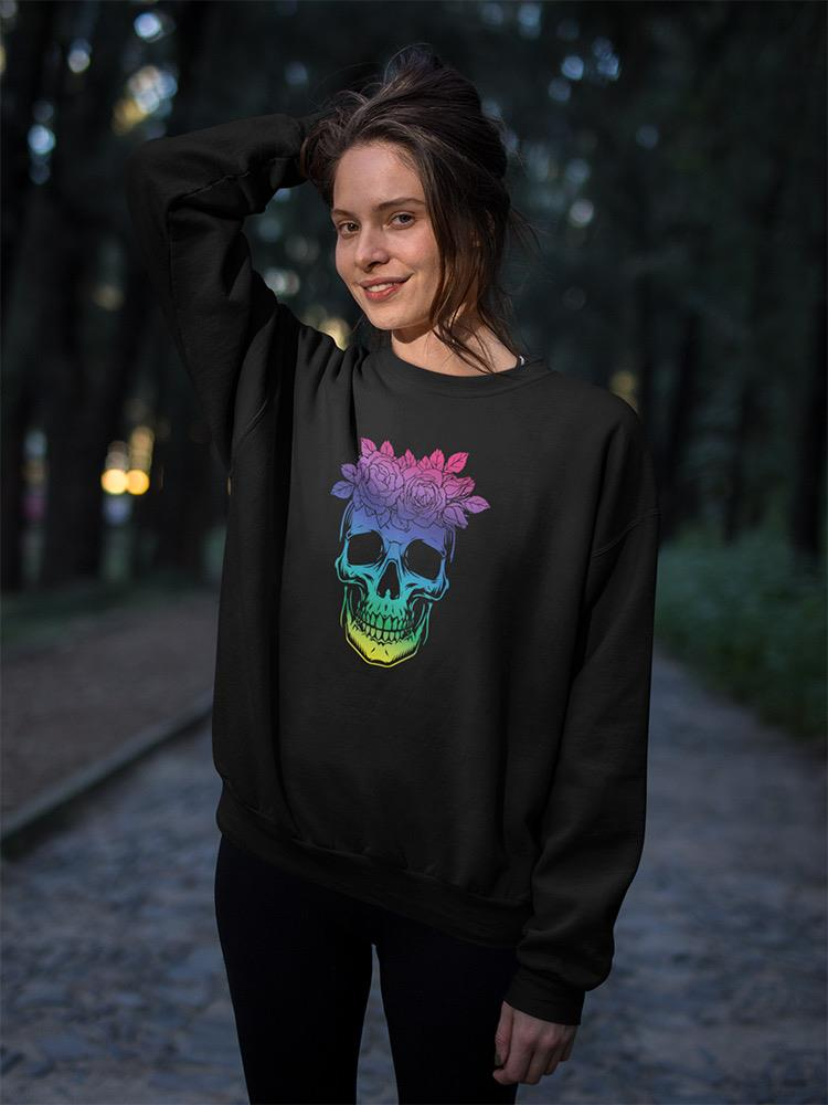 Flower Skull Sweatshirt