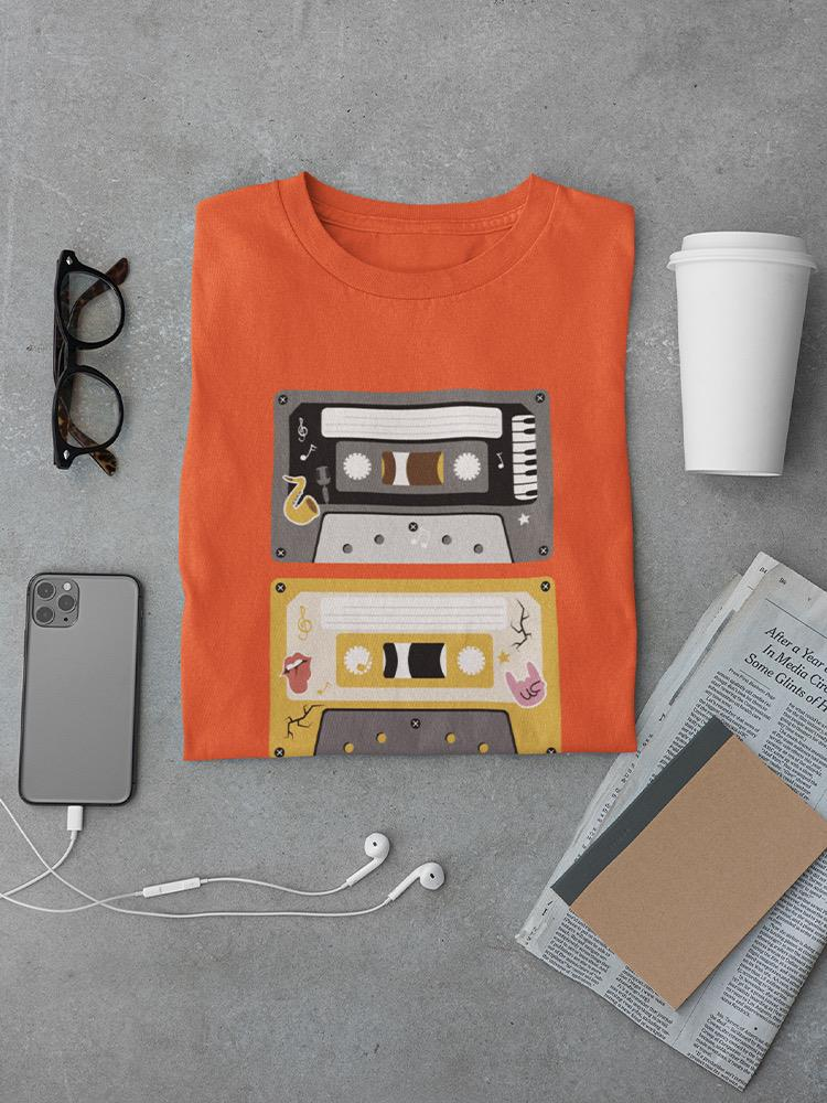 Retro Cassettes Art T-shirt