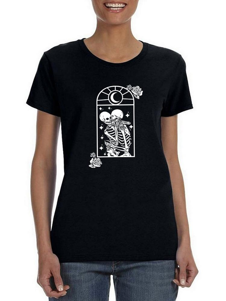 Skeleton Couple Art T-shirt