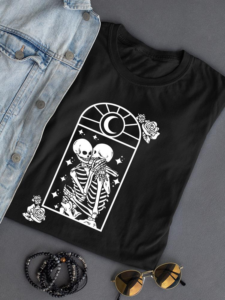 Skeleton Couple Art T-shirt