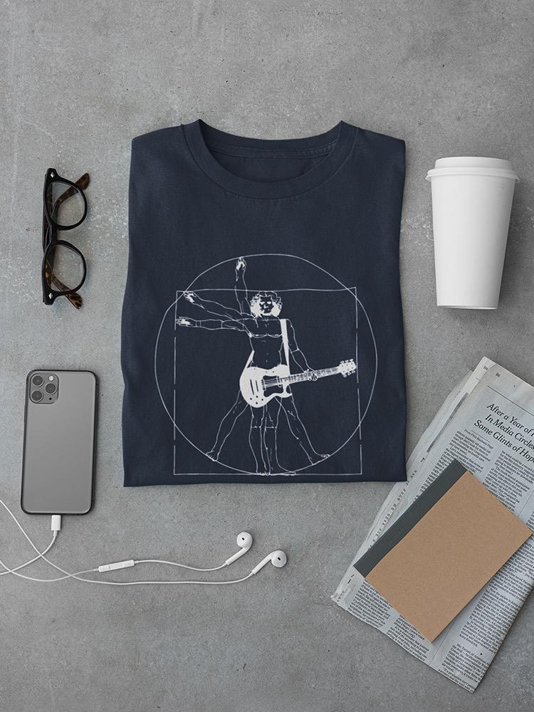 Vitruvian Rock Man T-shirt