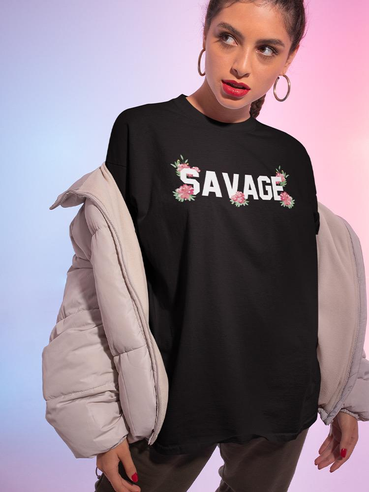 Floral Savage T-shirt