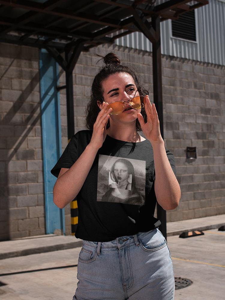 Italian Portrait With Candy T-shirt