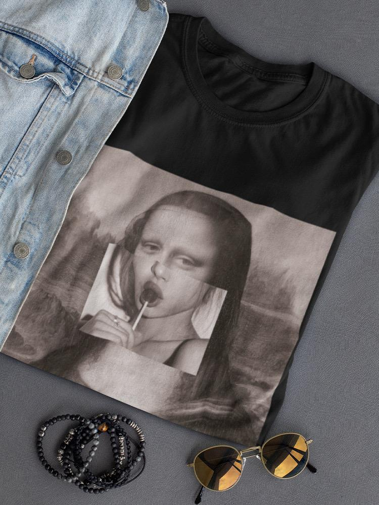 Italian Portrait With Candy T-shirt