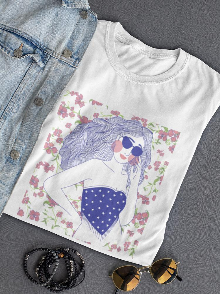 Fashion-Foward Woman T-shirt