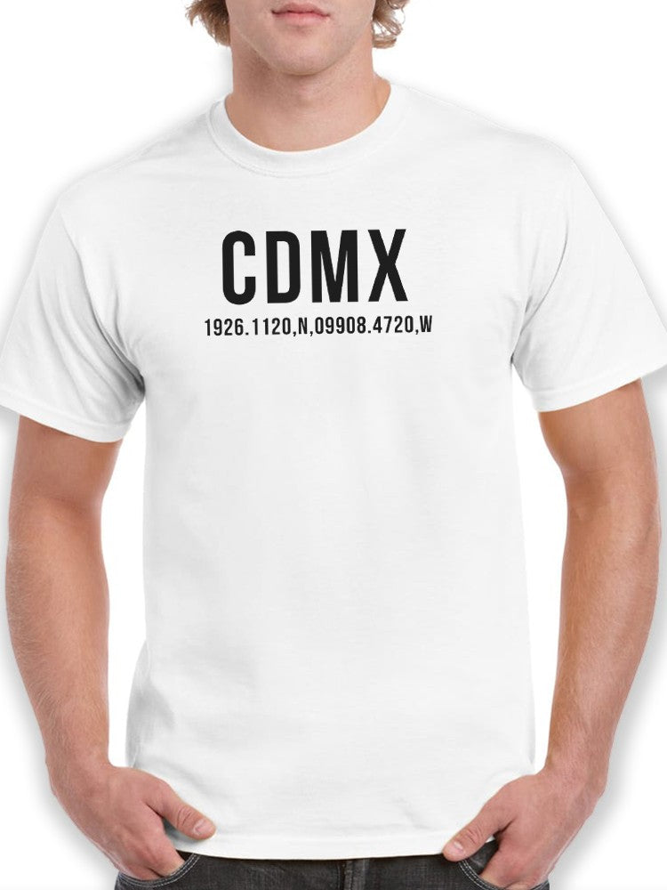 Cdmx Coordinates T-shirt