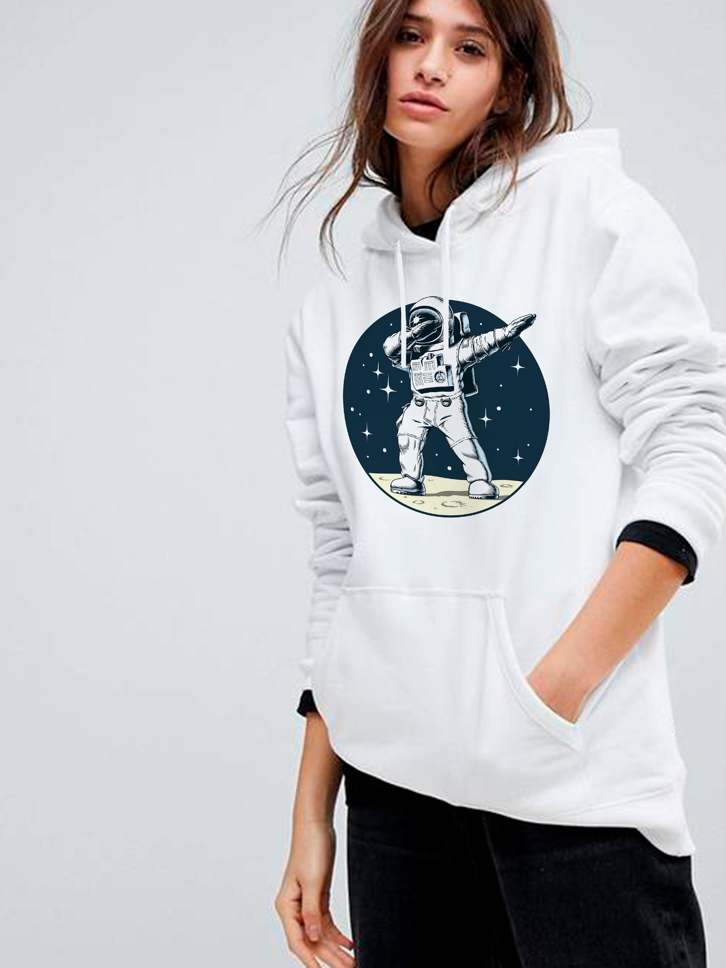 Astronaut dabbing Hoodie Unisex