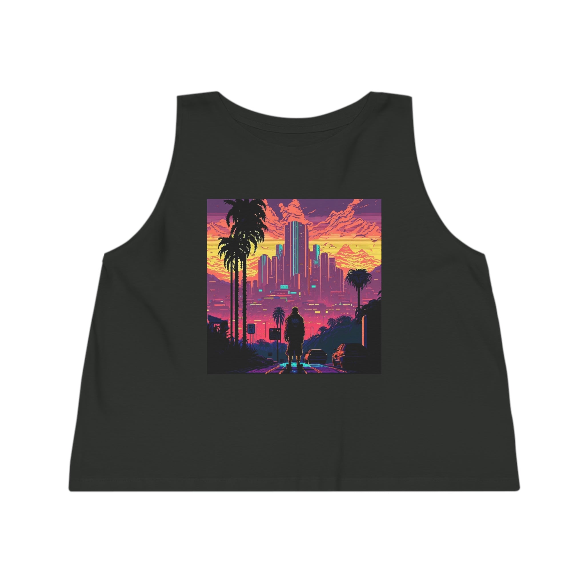 Cyberpunk Cropped Tank Top