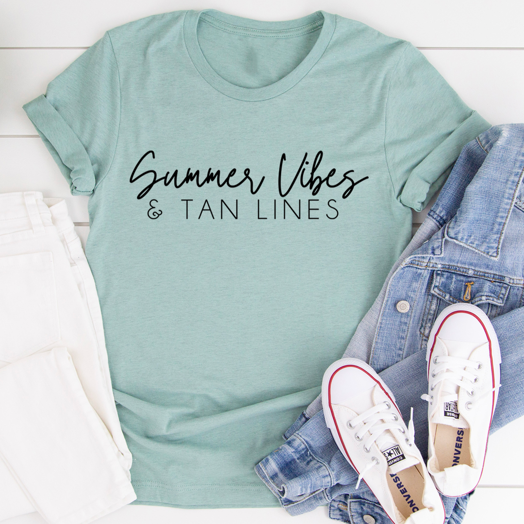 Summer Vibes & Tan Lines T-Shirt