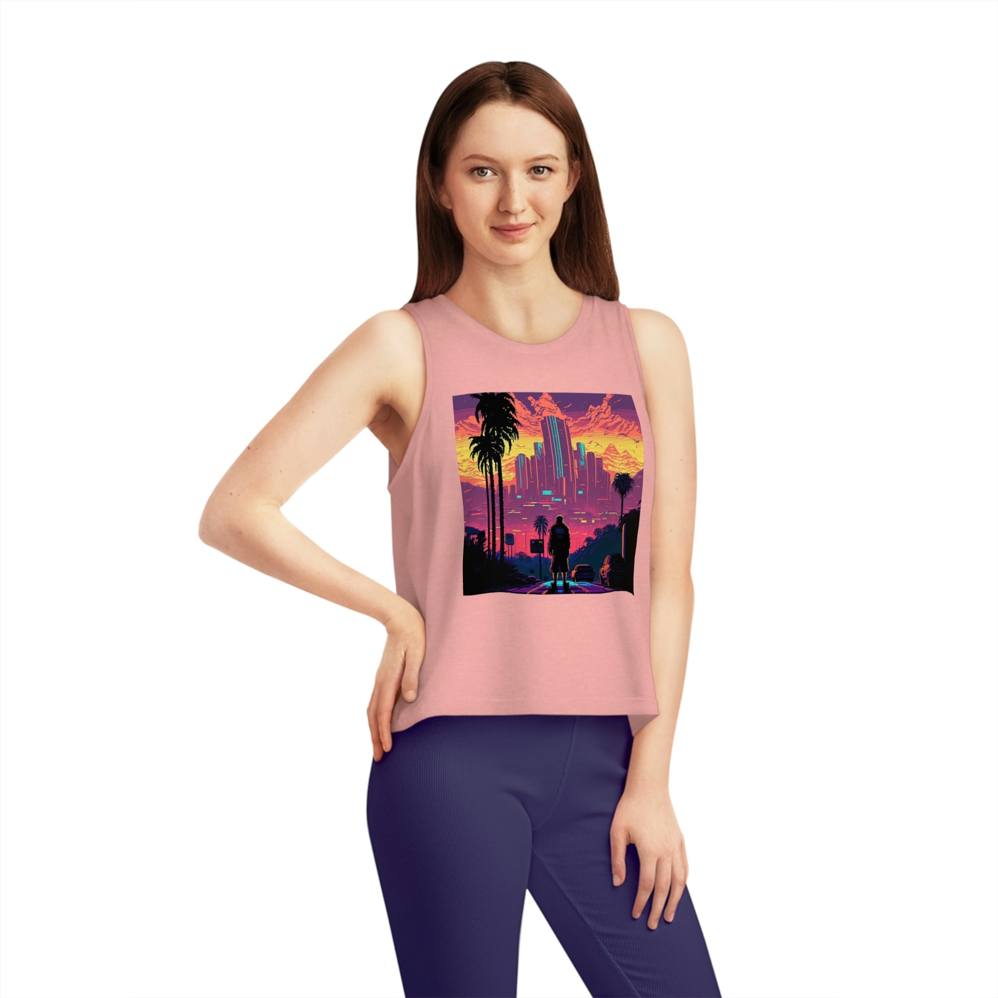 Cyberpunk Cropped Tank Top