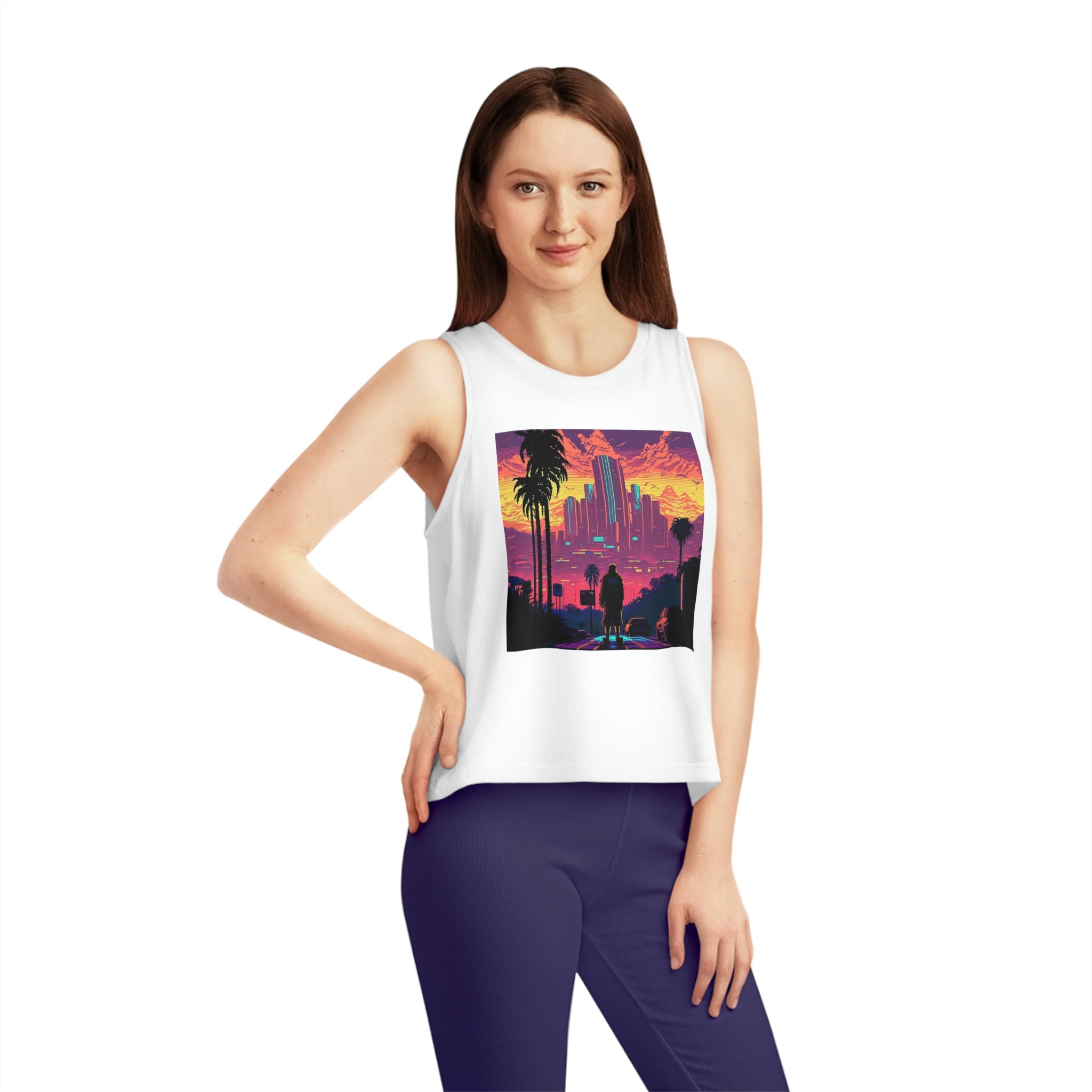 Cyberpunk Cropped Tank Top