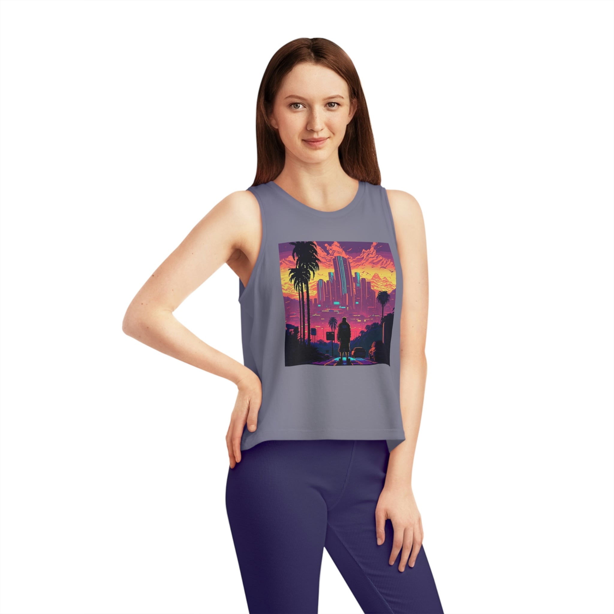 Cyberpunk Cropped Tank Top