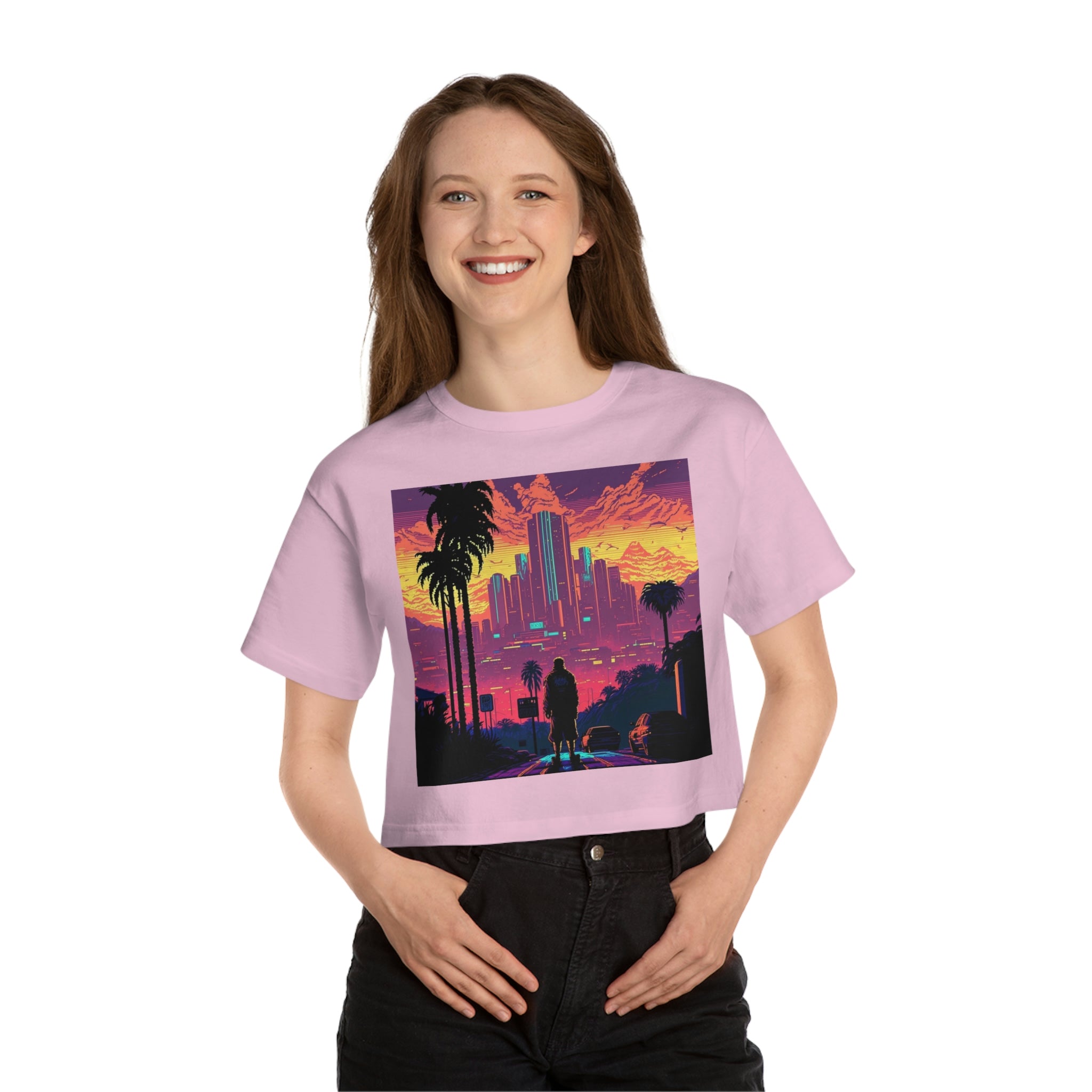 Cyberpunk Cropped T-Shirt