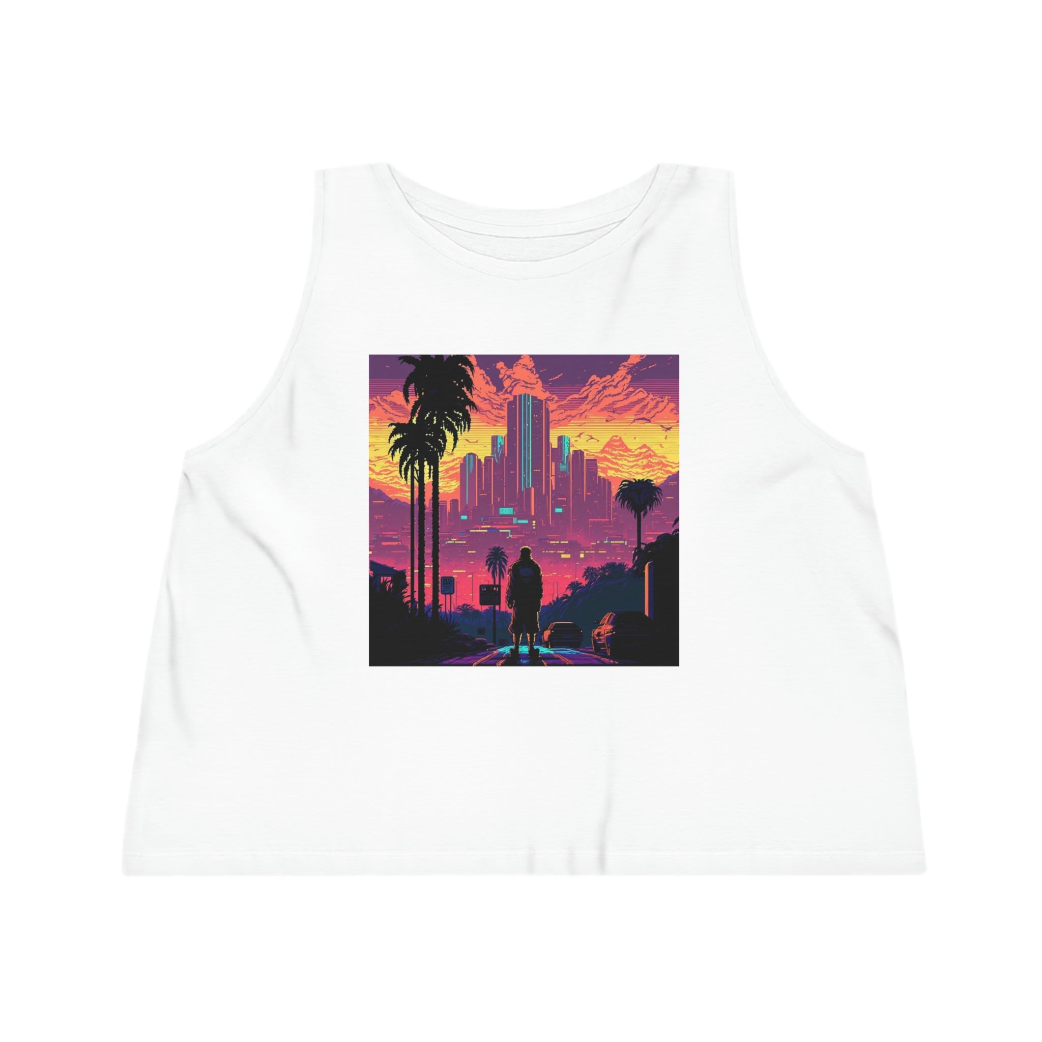 Cyberpunk Cropped Tank Top