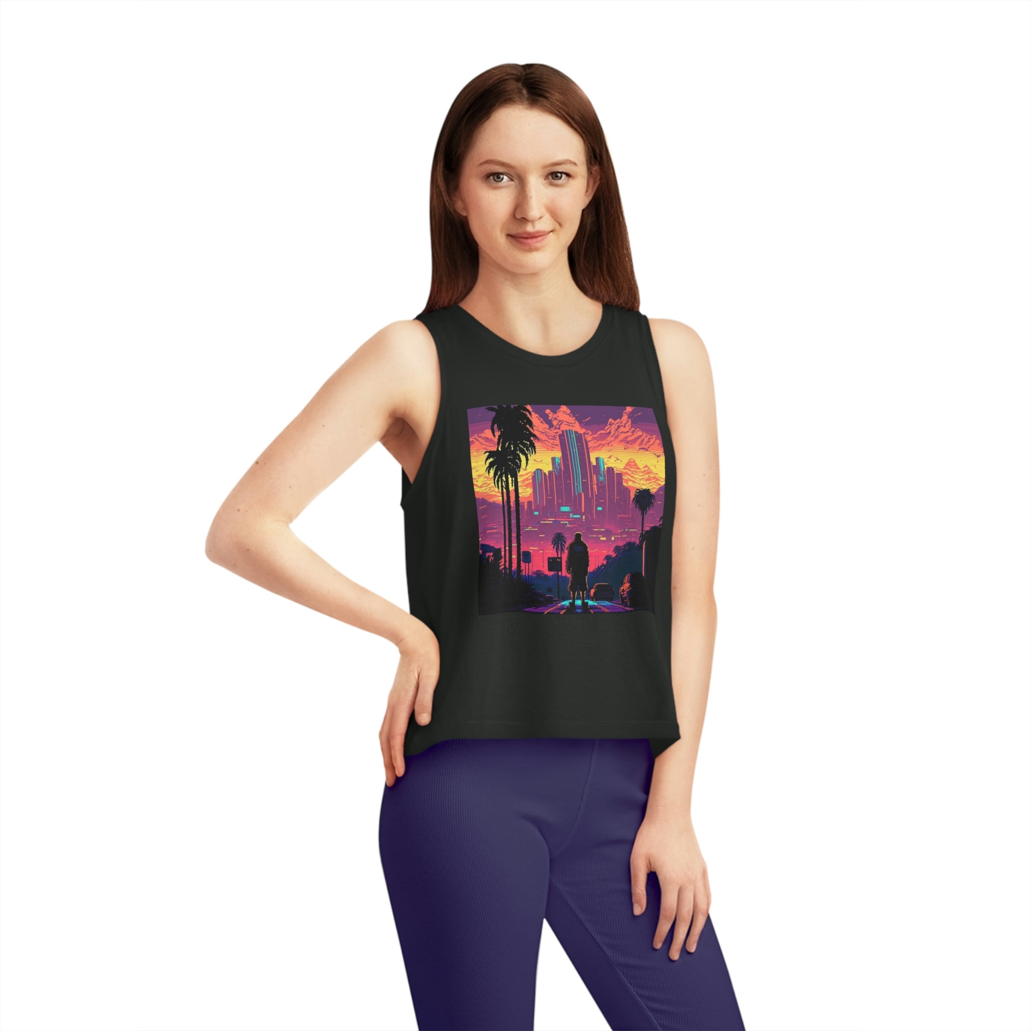 Cyberpunk Cropped Tank Top